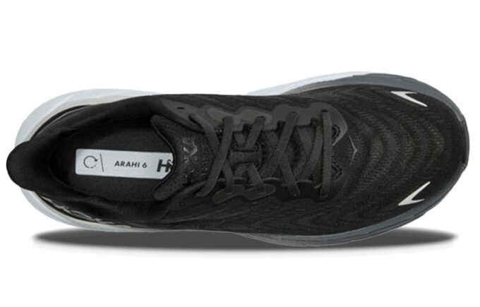 Arahi 6 2E Wide ‘Nero Bianco’