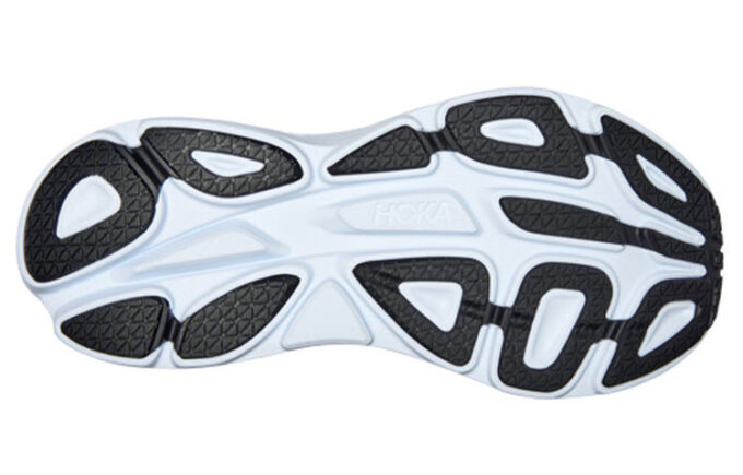 (WMNS) Bondi 8 D Wide ‘Nero Bianco’