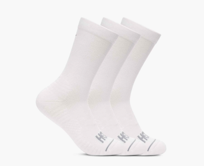 Calzini Crew Run, confezione da 3
