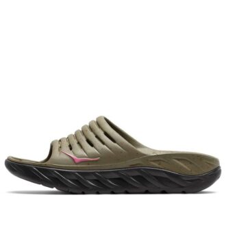 Ciabatte da recupero HOKA x Bodega Ora ‘Martini Olive Jet Black’