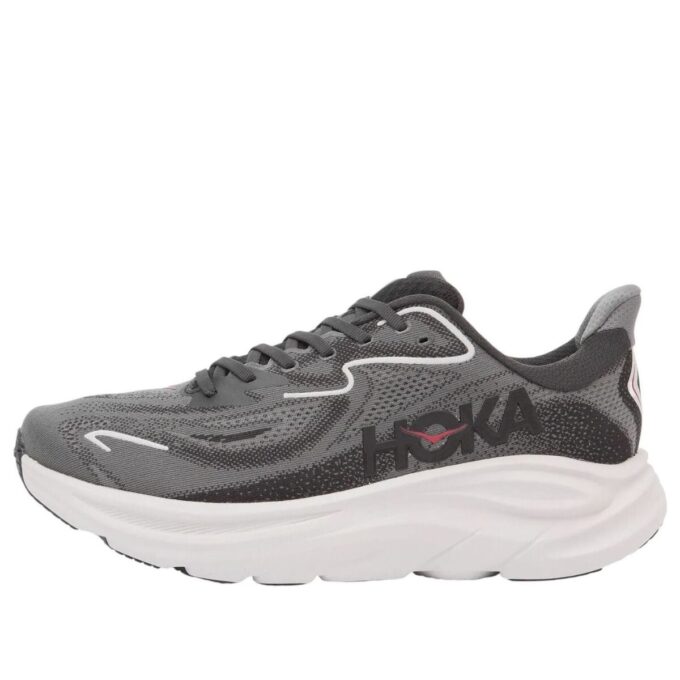 Clifton 10 ‘Carbon Black Satellite Grey’