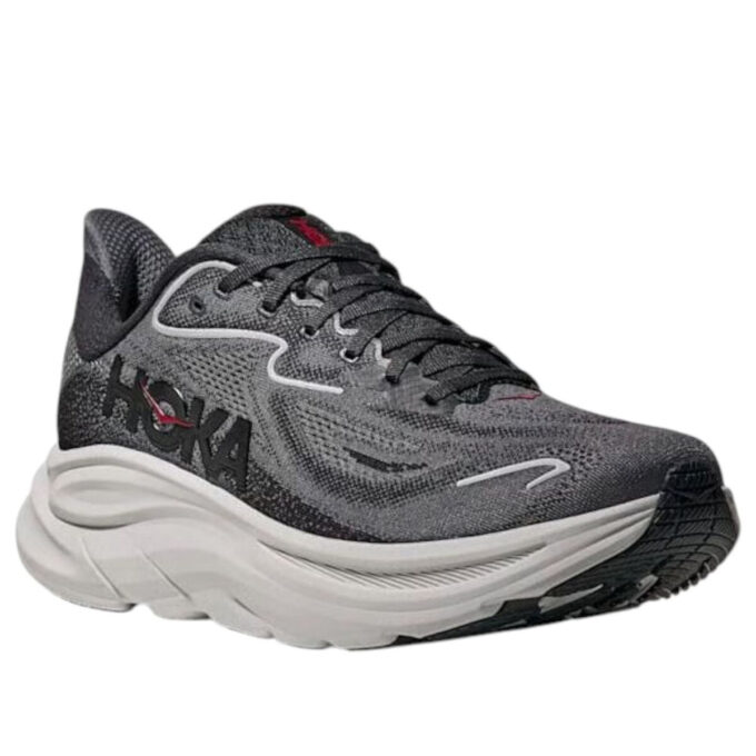 Clifton 10 ‘Carbon Black Satellite Grey’