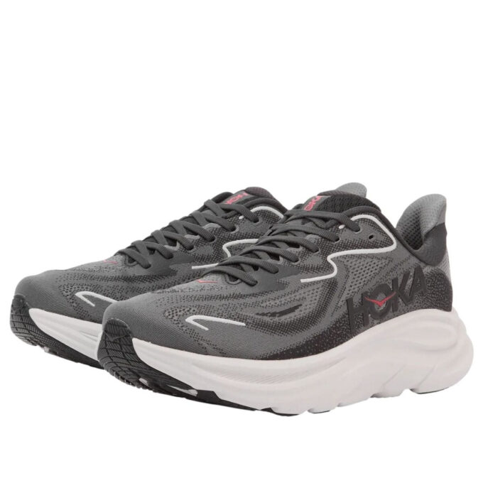 Clifton 10 ‘Carbon Black Satellite Grey’