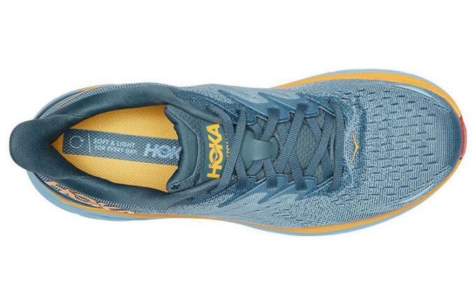 Clifton 8 2E Wide ‘Goblin Blue Mountain Spring’