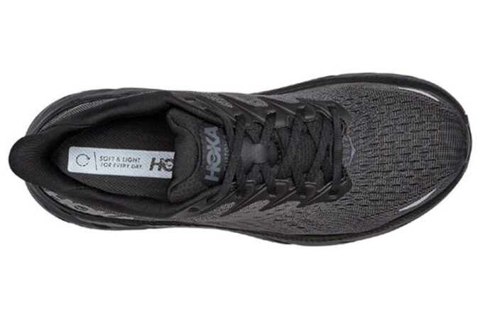 Clifton 8 2E Wide ‘Nero’
