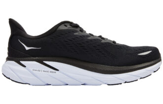 Clifton 8 2E Wide ‘Nero Bianco’