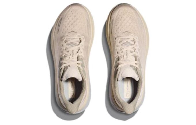 Clifton 9 2E Wide ‘Latte d’avena’