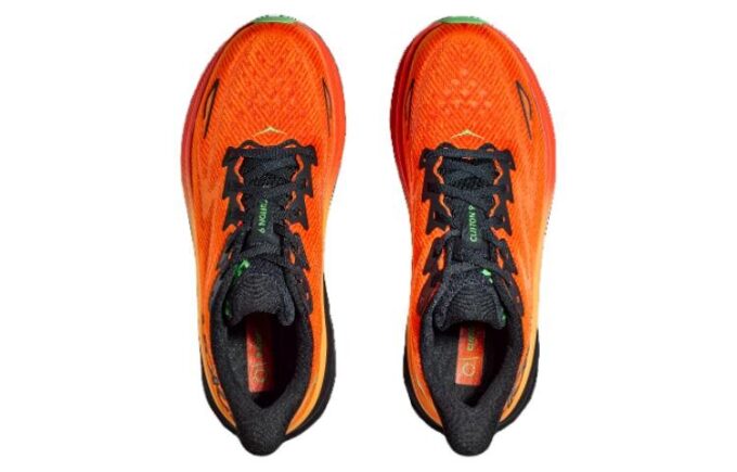 Clifton 9 ‘Flame Vibrant Orange’