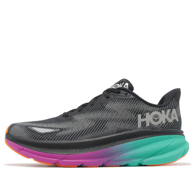 Clifton 9 Gore-Tex ‘Nero Elettrico Acqua’