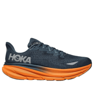 Clifton 9 GTX ‘Navy Orange’