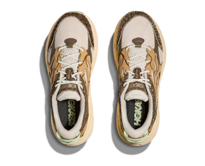 Clifton L Suede ‘Oat Milk Pollen’