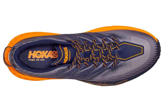 Speedgoat 4 ‘Black Iris Marigold’