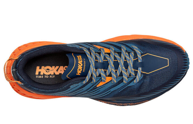 Speedgoat 4 ‘Real Teal Persimmon Orange’