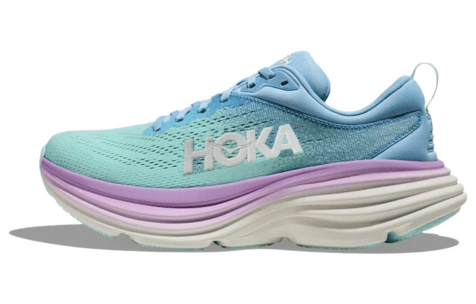 (WMNS) Bondi 8 D Wide ‘Airy Blue Sunlit Ocean Purple’