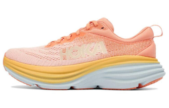 (WMNS) Bondi 8 ‘Shell Coral Peach Parfait’